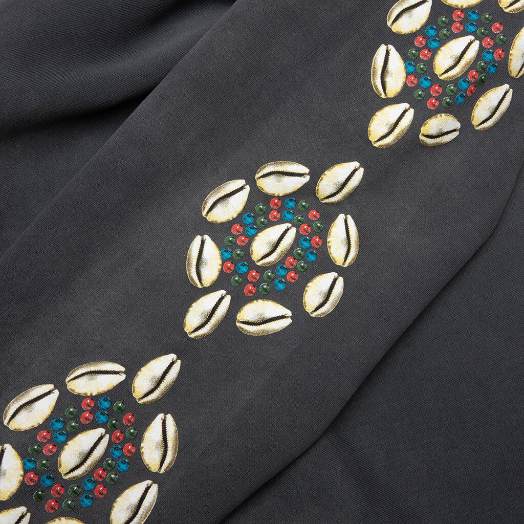 Cowrie Shell Hoodie - Vintage Black