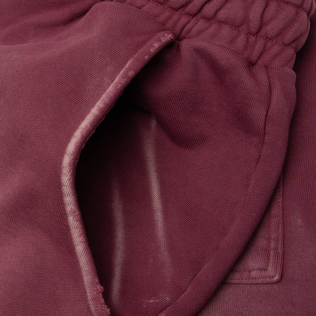 Cowrie Shell Sweatpant - Maroon
