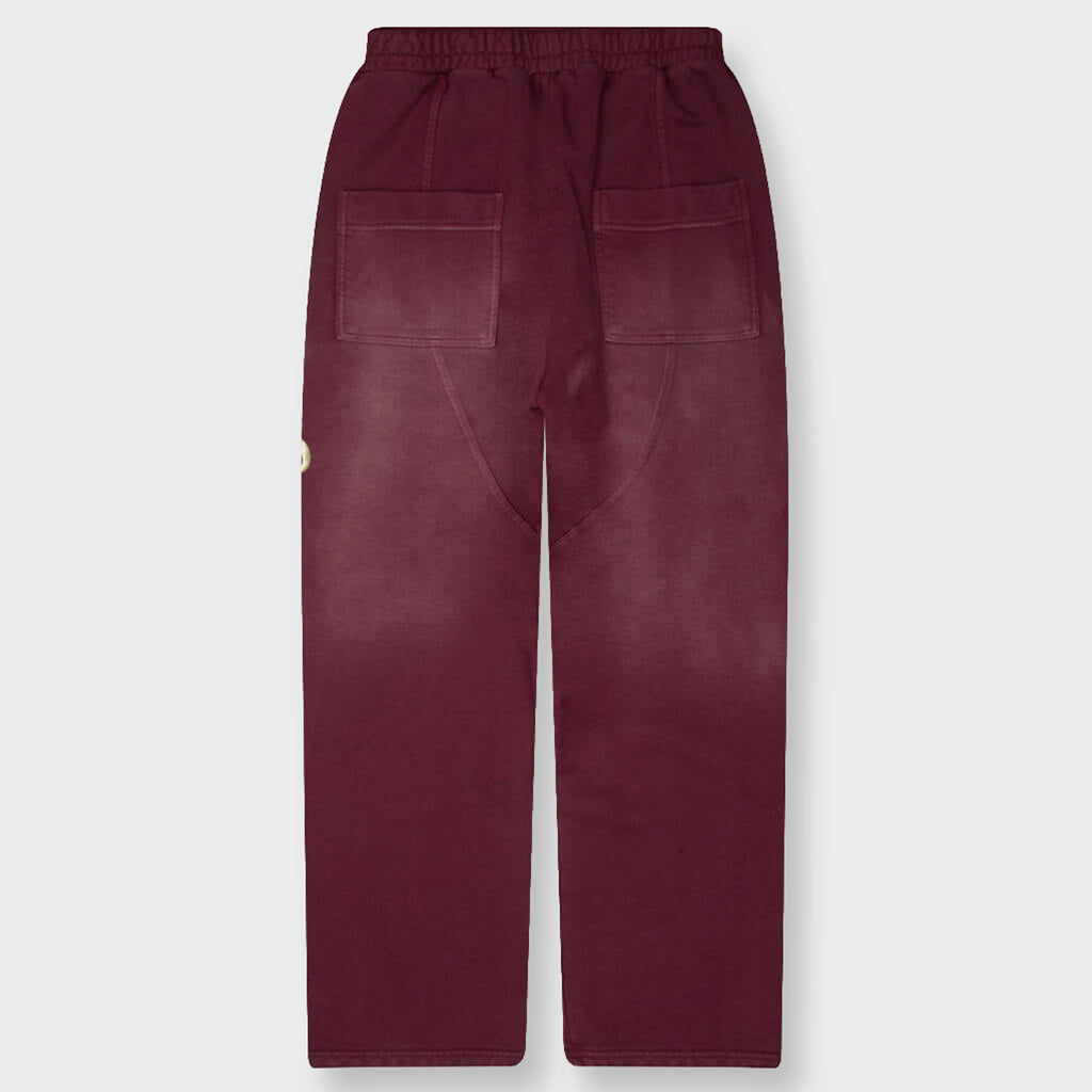 Cowrie Shell Sweatpant - Maroon