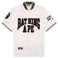 Baseball Jersey S/S Shirt - Ivory