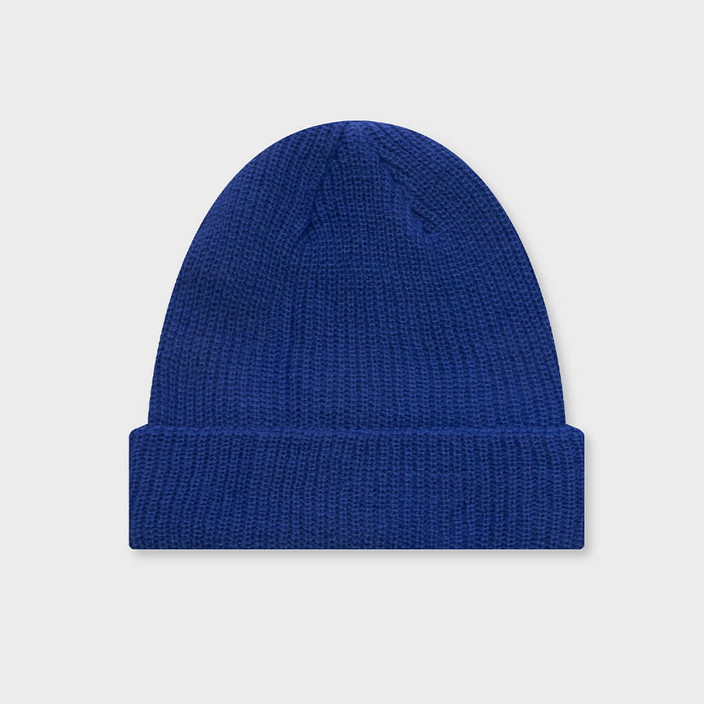 Basic Cuff Beanie - True Blue
