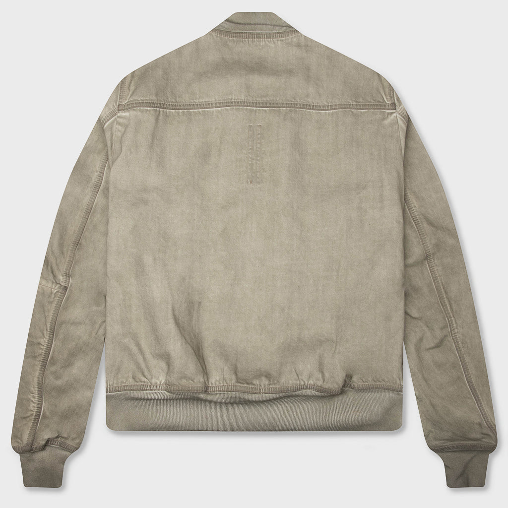 Bauhaus Flight Denim Bomber Jacket - Sand