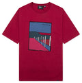 Beach Parking T-Shirt - Raspberry