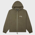 Waxed Cotton Beach Shell Jacket - Olive