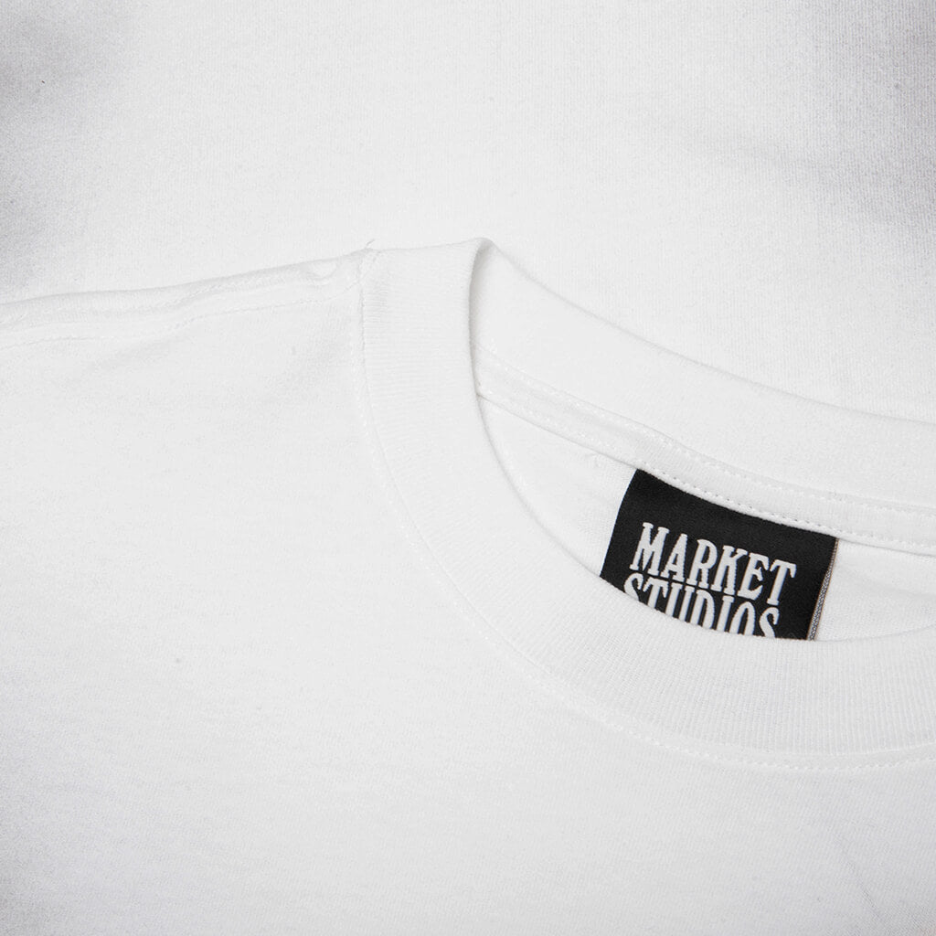 Bear On A Bike T-Shirt - White