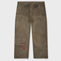 Been Thru It Waxed Canvas Double Knee Pant - Brown