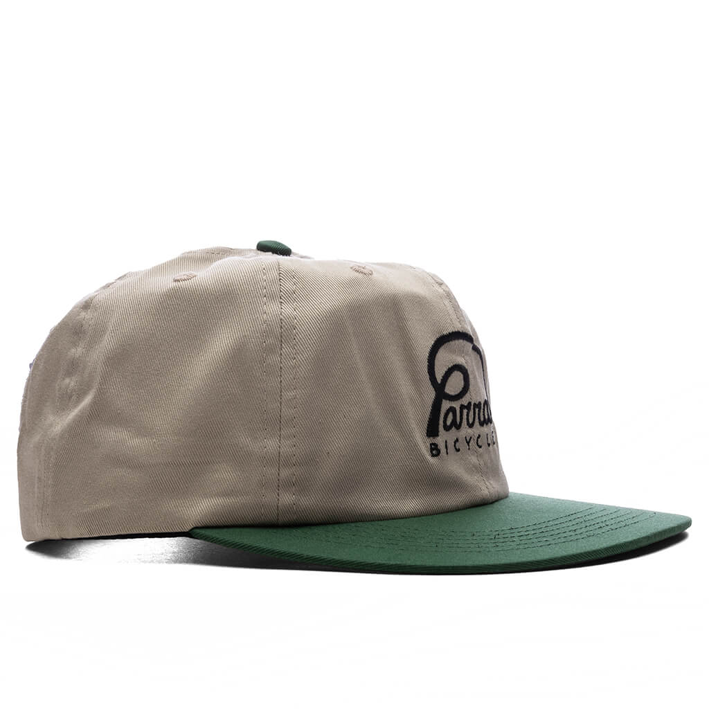 Bicycle Logo 6 Panel Hat - Green