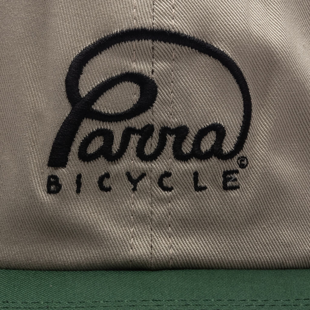Bicycle Logo 6 Panel Hat - Green