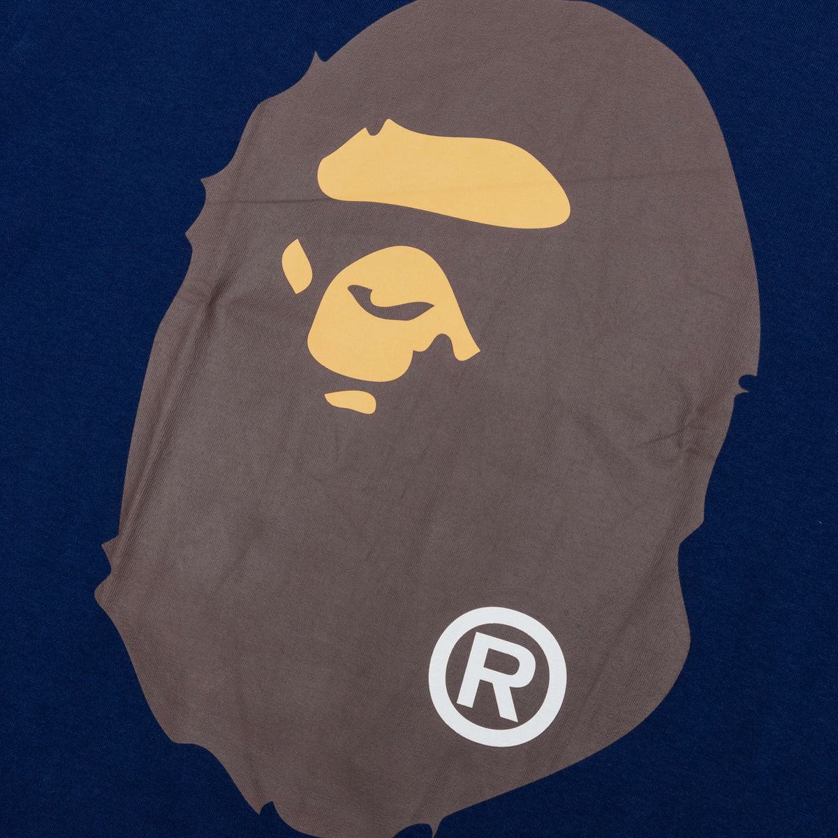 Big Ape Head Tee - Navy