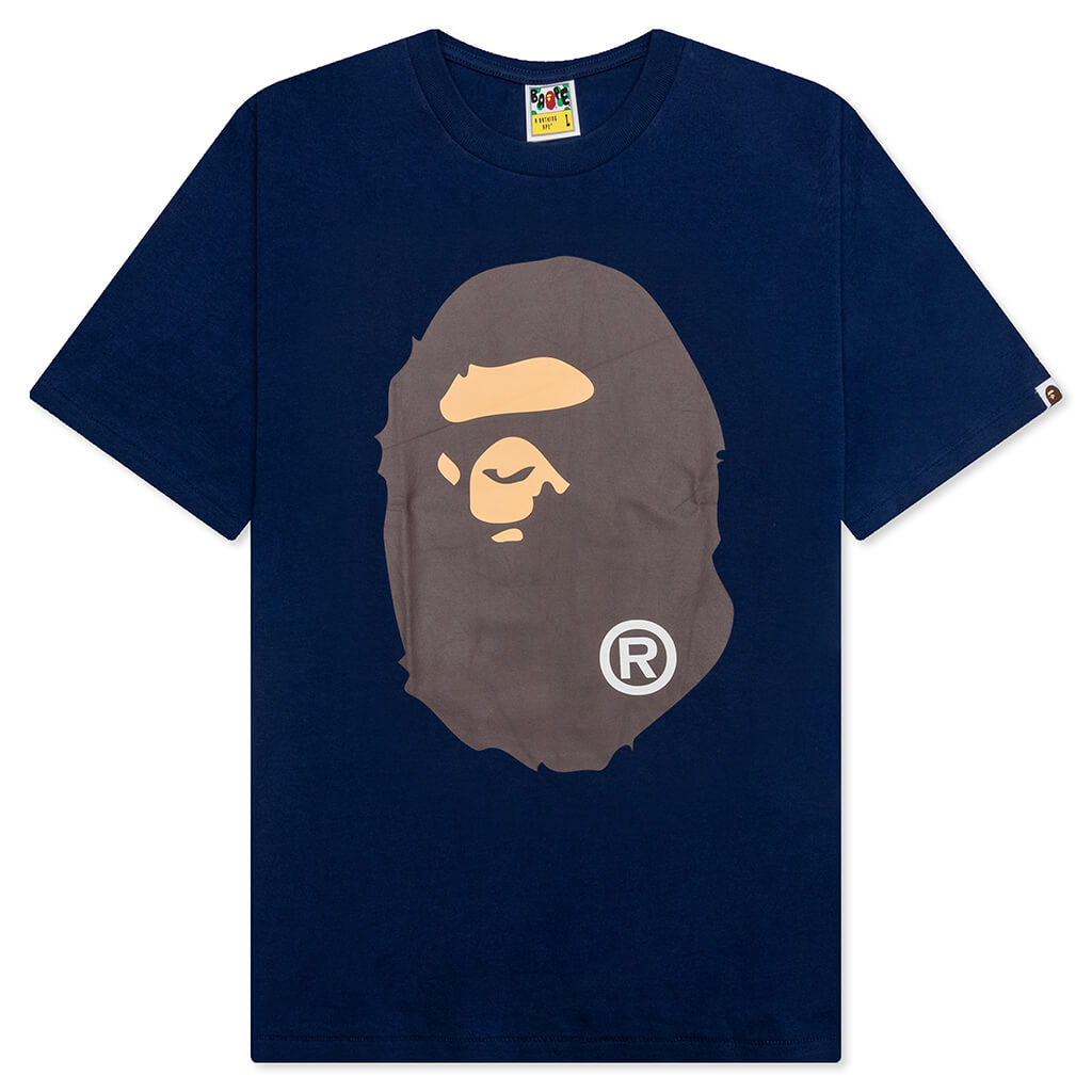 Big Ape Head Tee - Navy