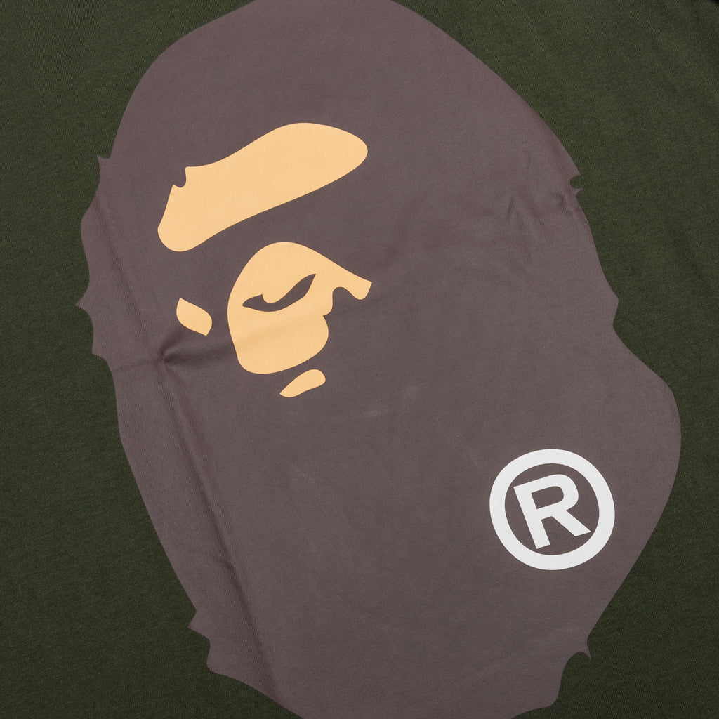 Big Ape Head Tee - Olive Drab