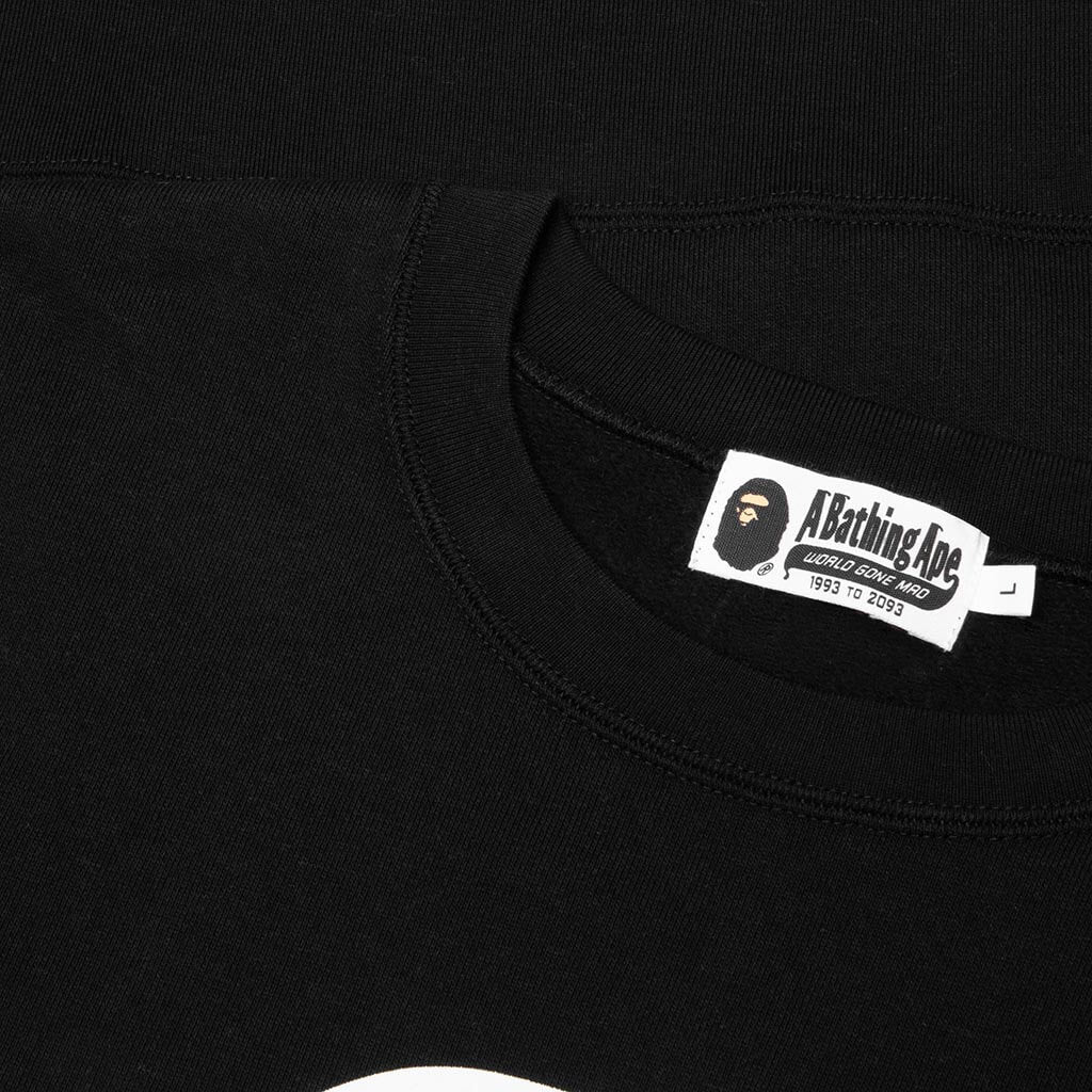 Big Ape Head Crewneck Sweatshirt - Black