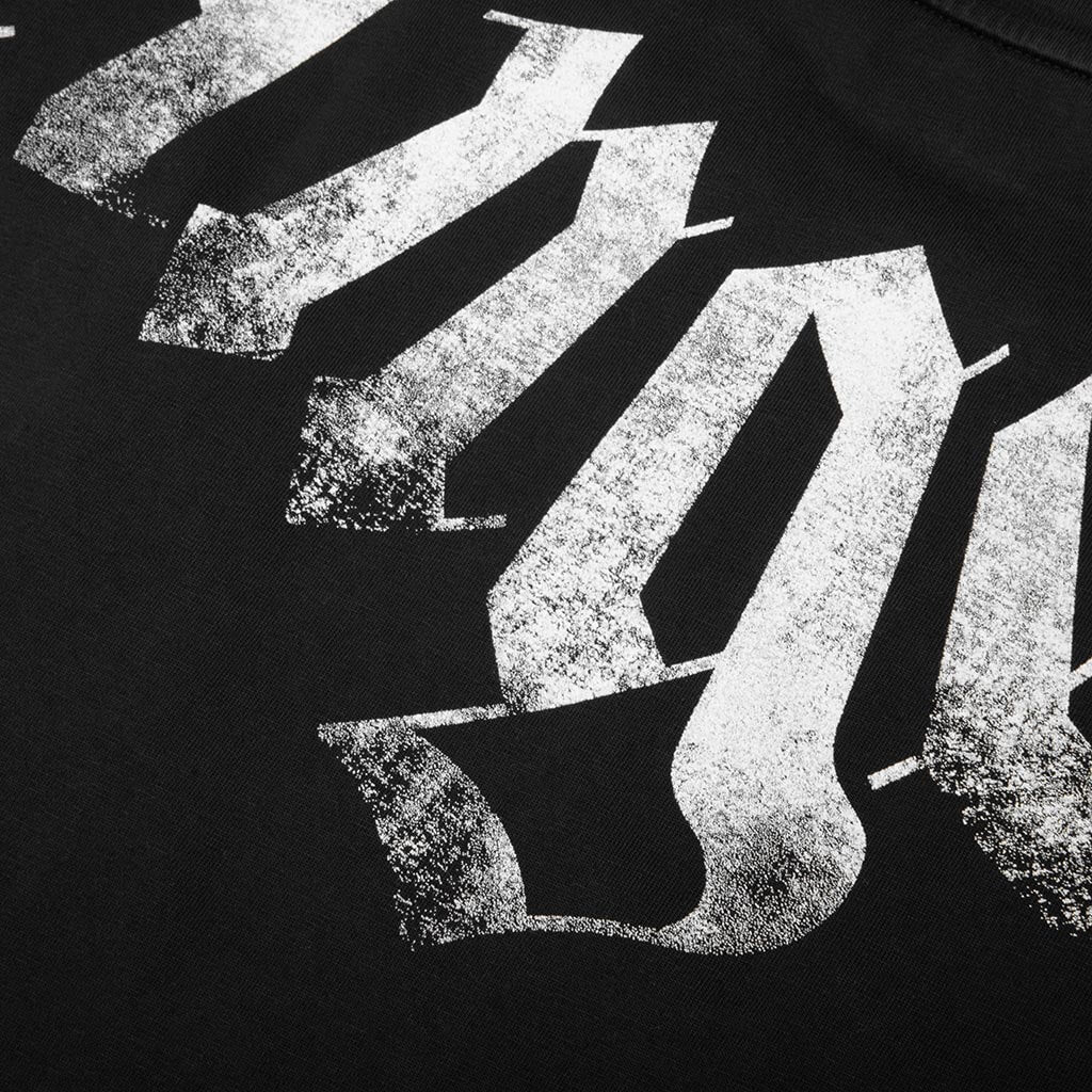 Big Neck Logo Loose Tee - Black/Off White