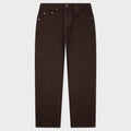Big Ol' Denim Jean - Brown Chevron