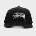 Big Stock Mid Depth Cap - Black