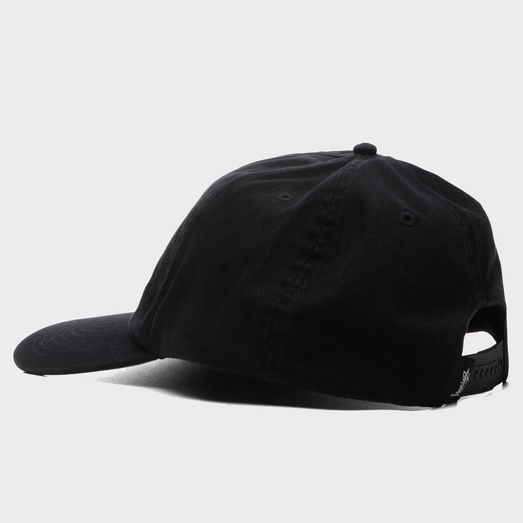Big Stock Mid Depth Cap - Black