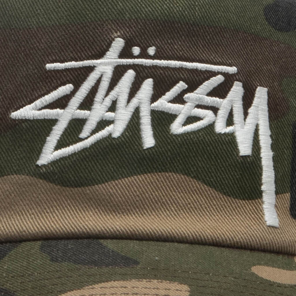 Big Stock Mid Depth Cap - Camo