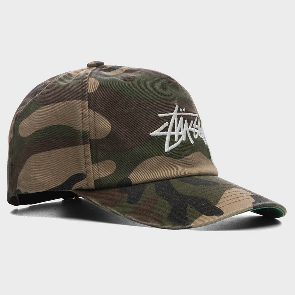 Big Stock Mid Depth Cap - Camo
