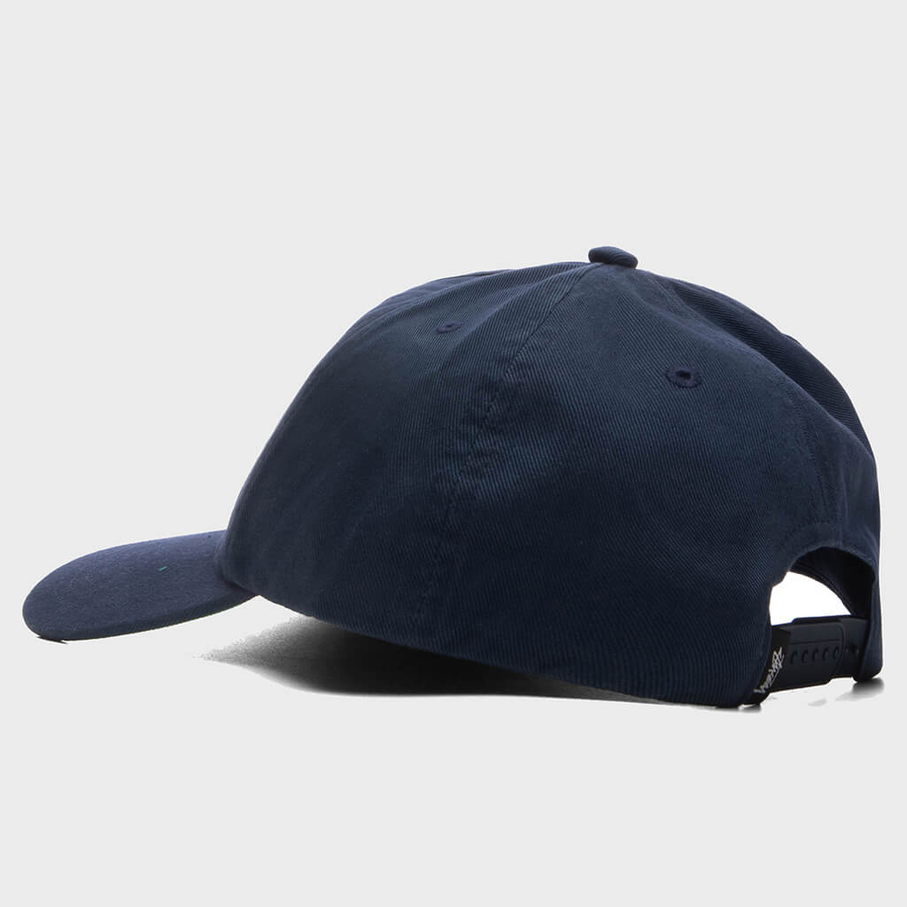Big Stock Mid Depth Cap - Deep Blue