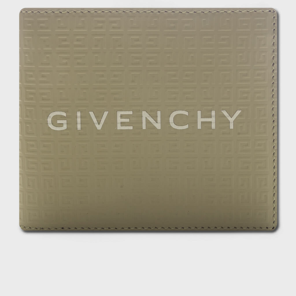 Wallet in 4G Micro Leather - Khaki