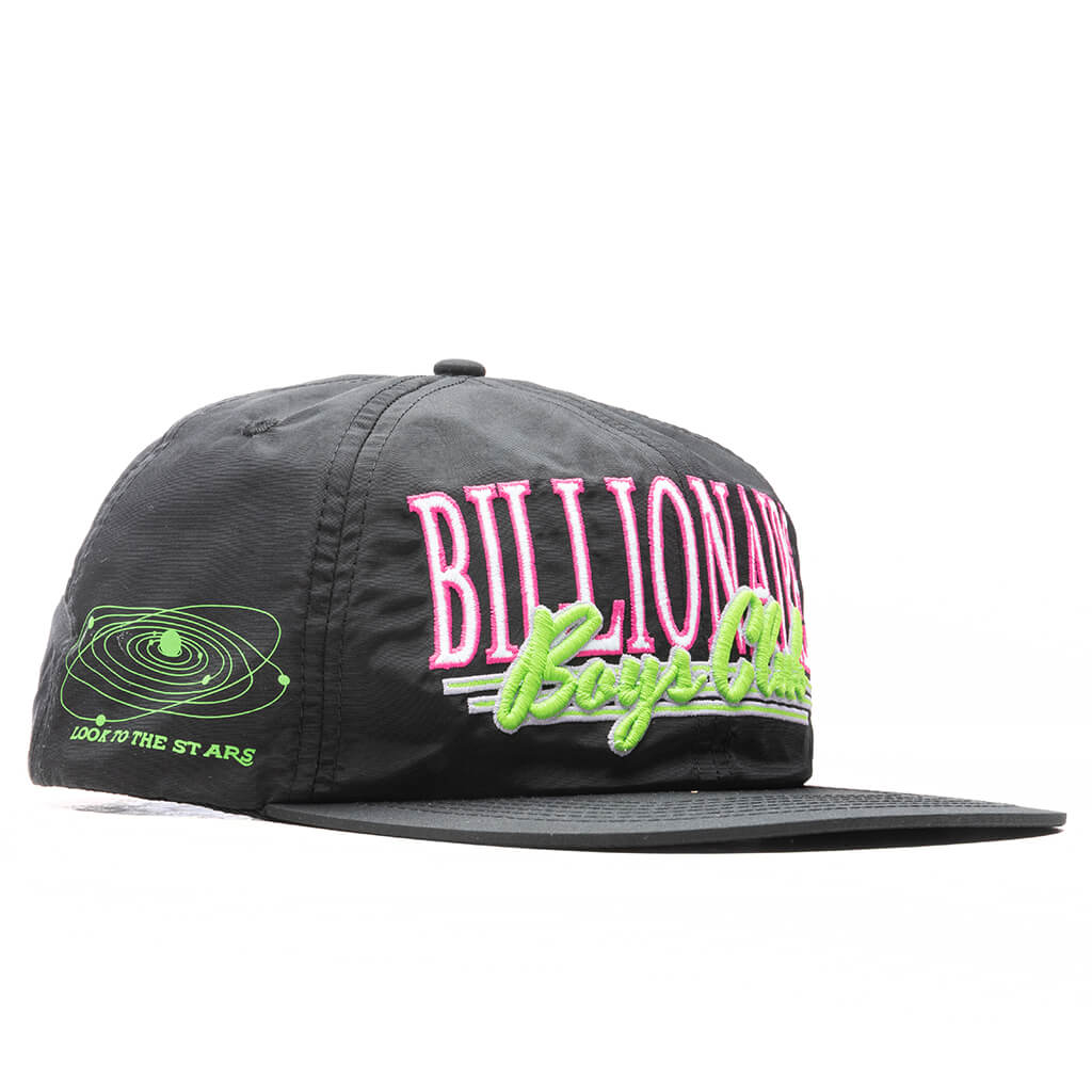Wave Rider Snapback - Black