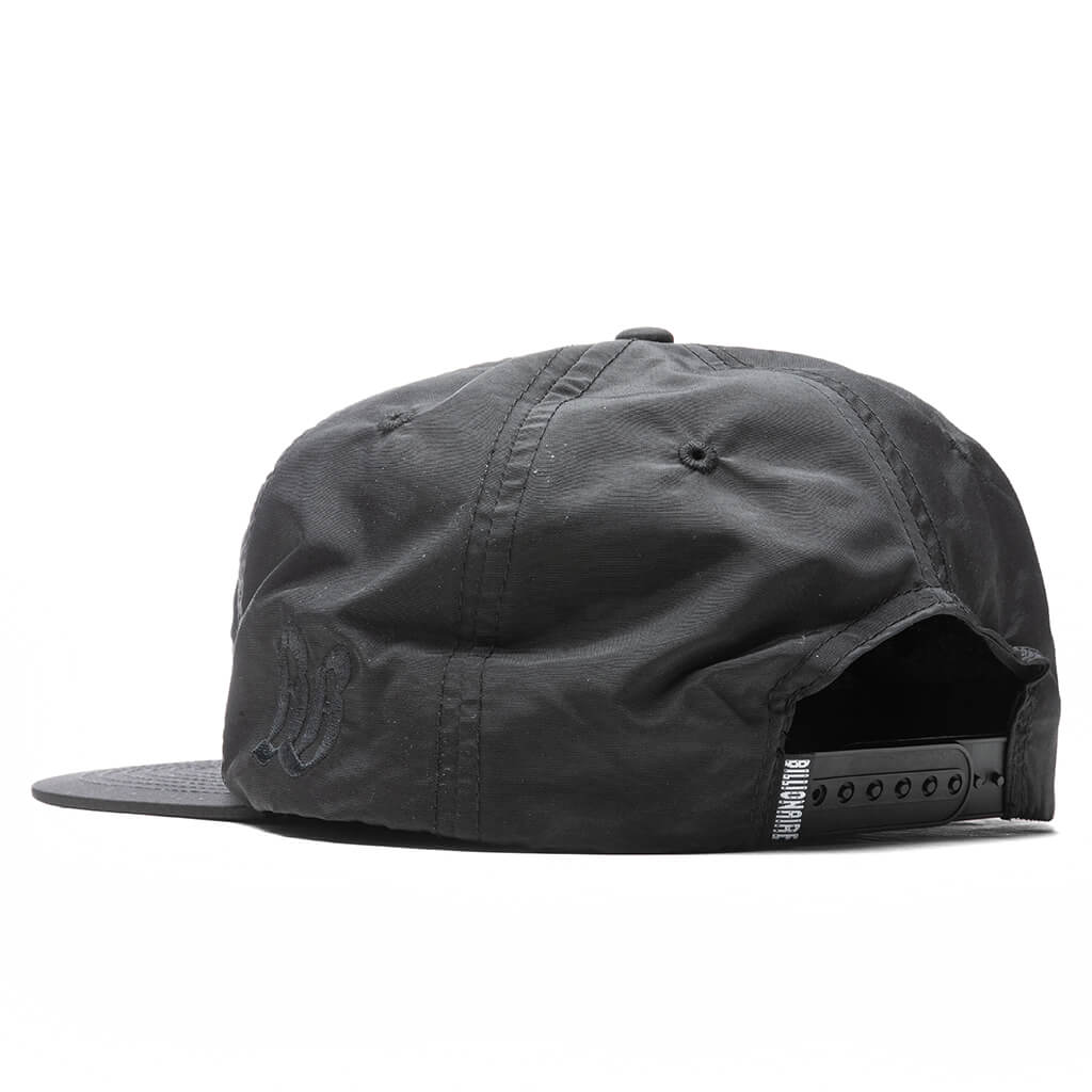 Wave Rider Snapback - Black