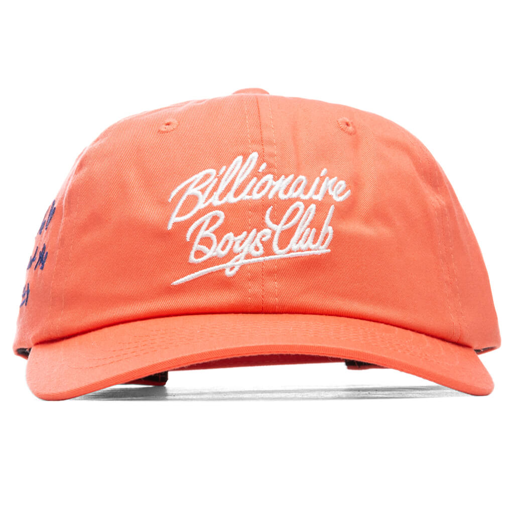 BB Club Script Hat - Living Coral
