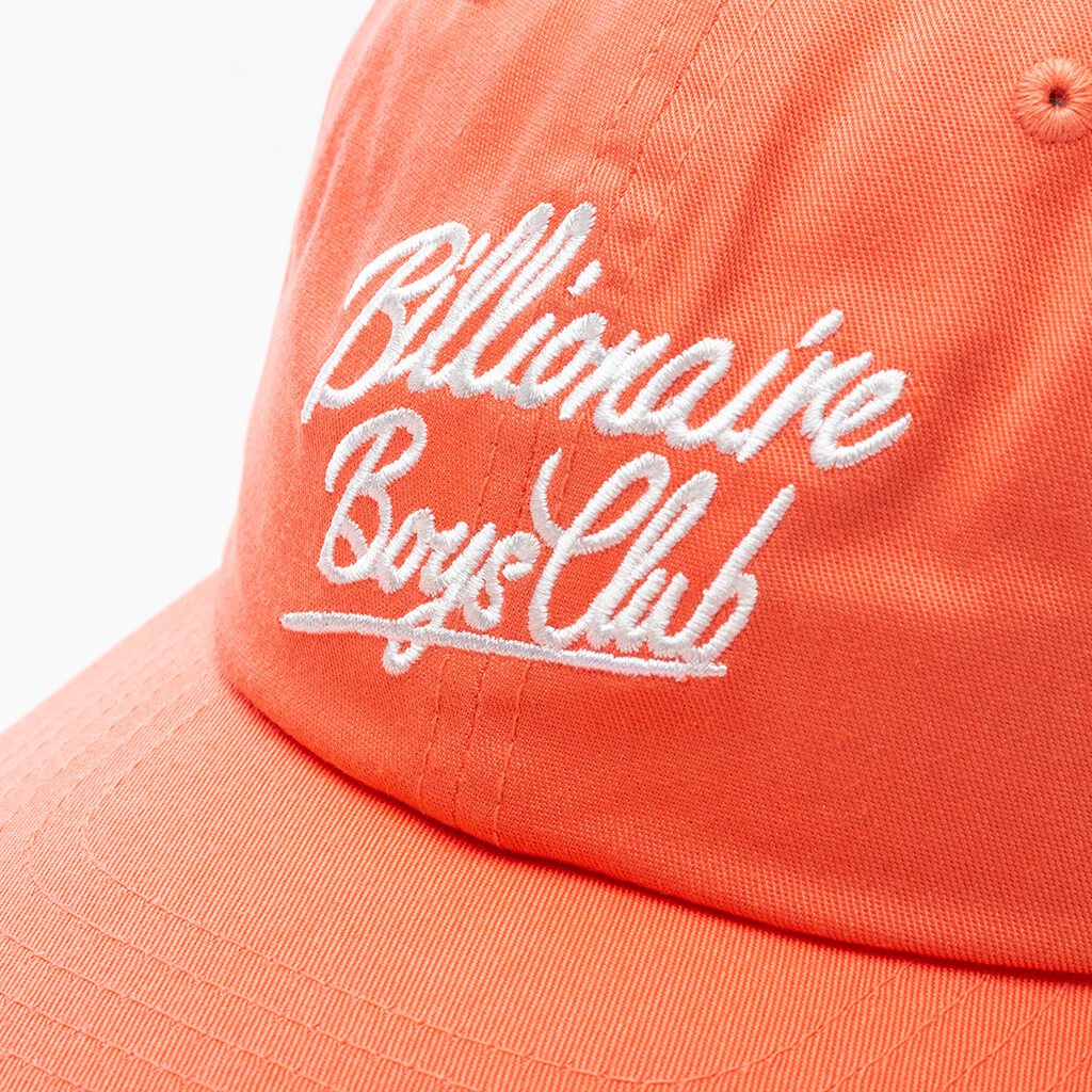 BB Club Script Hat - Living Coral
