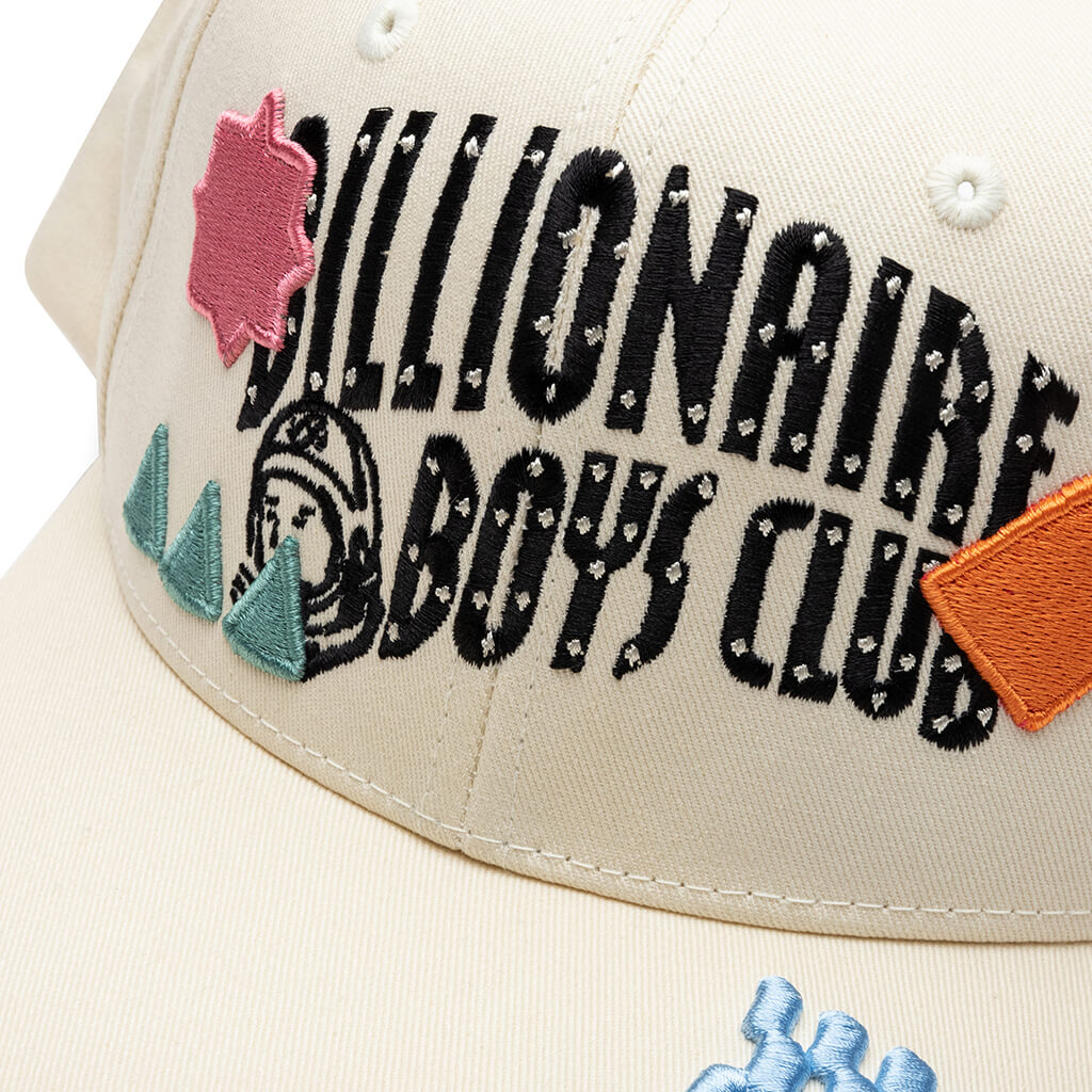 BB Arch Snapback Hat - Buttercream