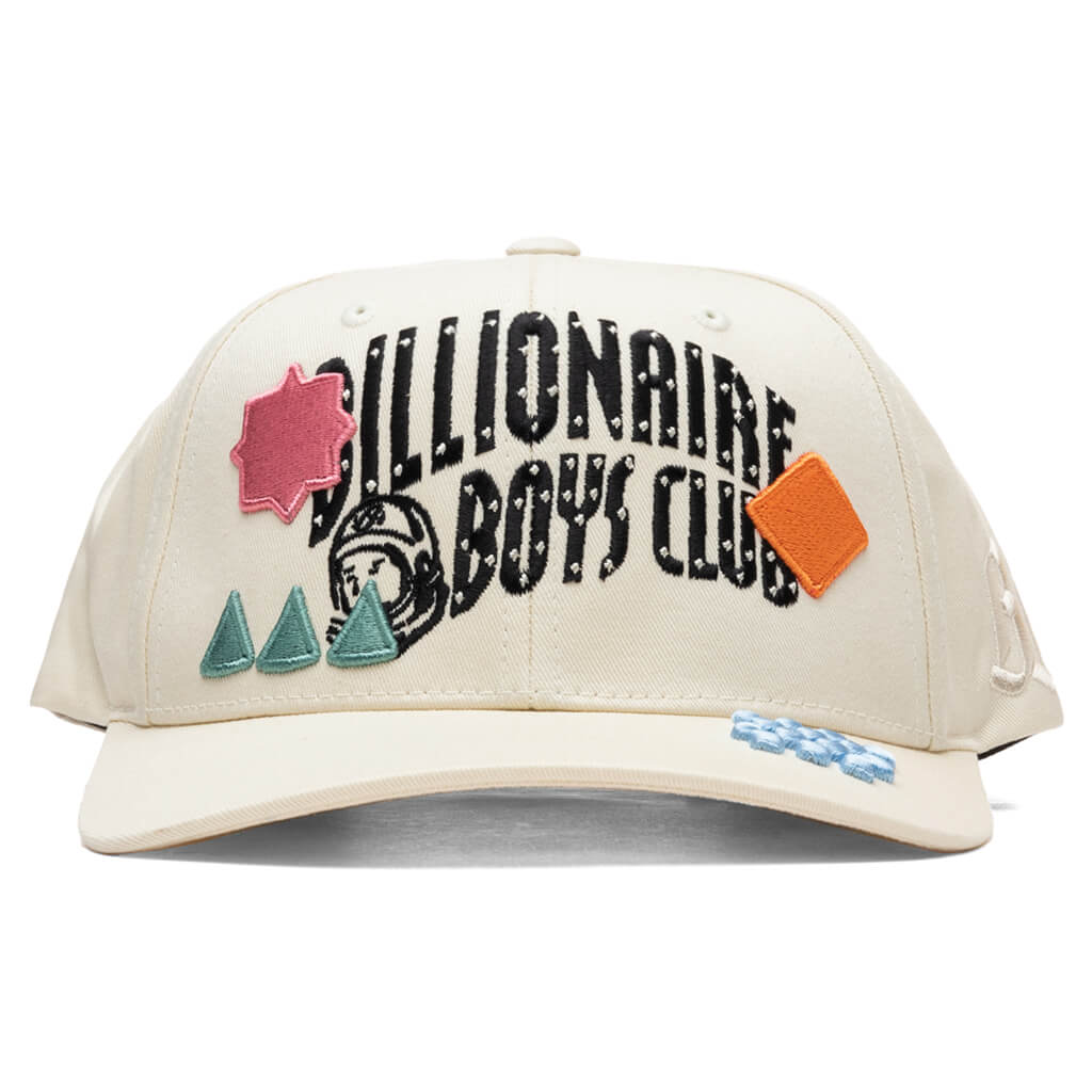BB Arch Snapback Hat - Buttercream