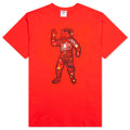 BB Astro S/S Tee - Flame Scarlett