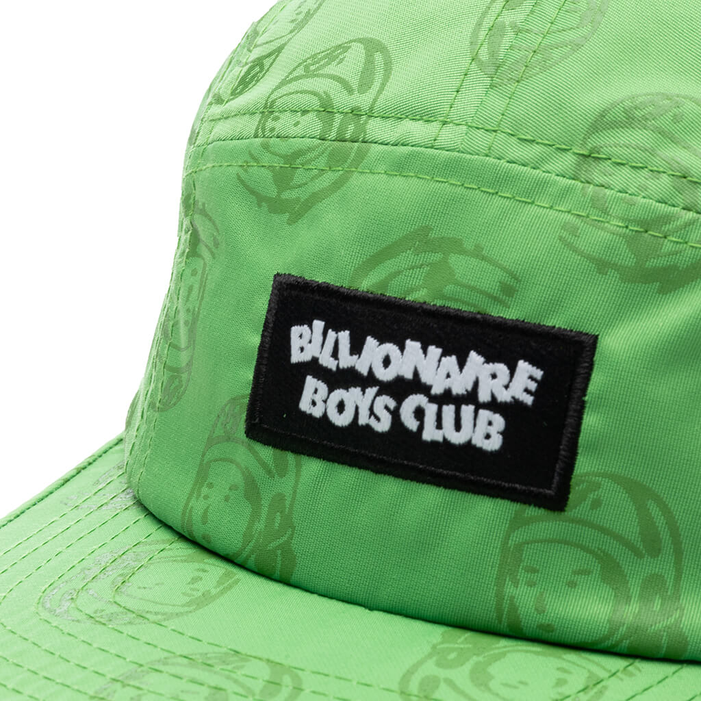 BB Billion Panel Hat - Green Flash