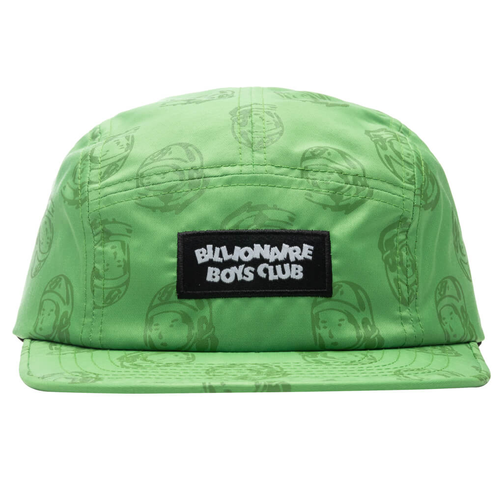 BB Billion Panel Hat - Green Flash