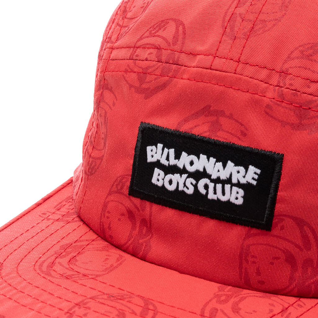 BB Billion Panel Hat - Red