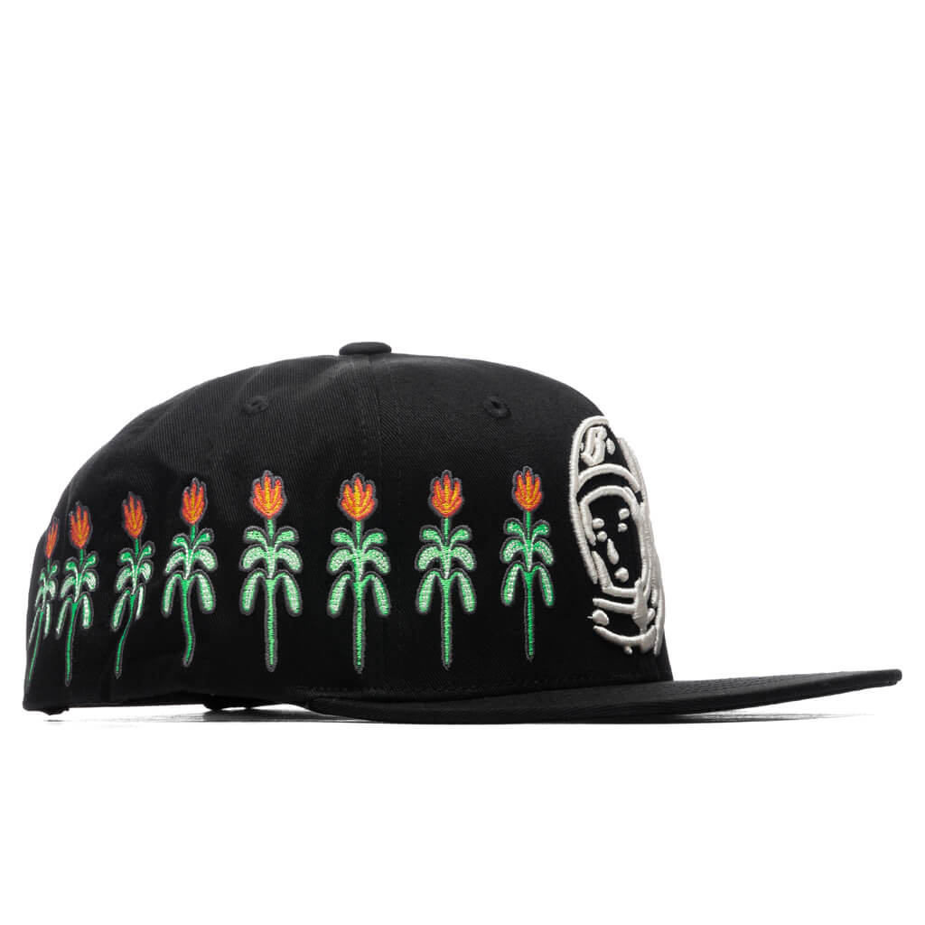 BB Bloom Snapback Hat - Black