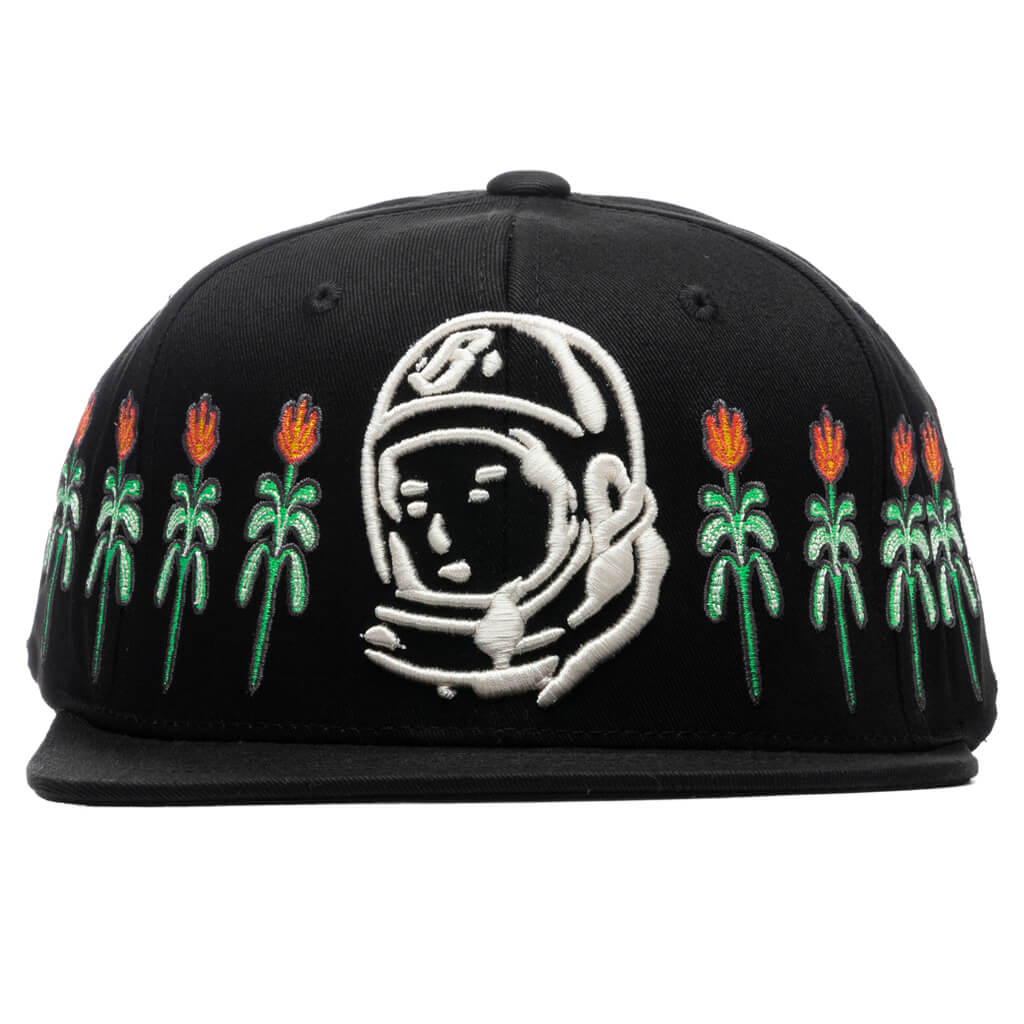 BB Bloom Snapback Hat - Black