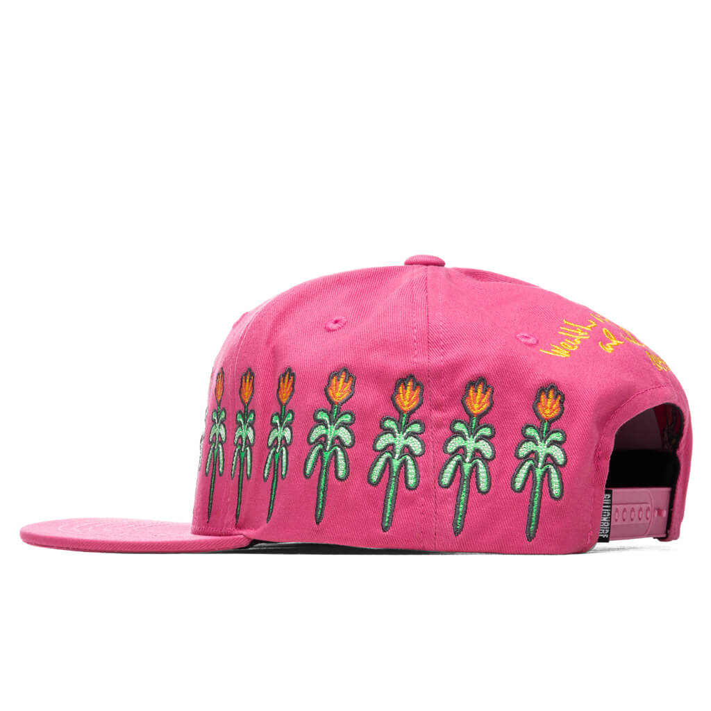 BB Bloom Snapback Hat - Wild Rose