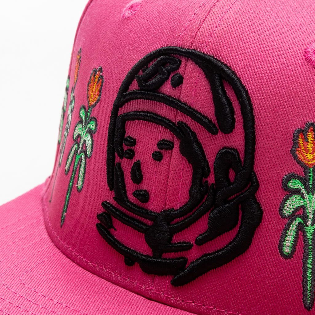 BB Bloom Snapback Hat - Wild Rose