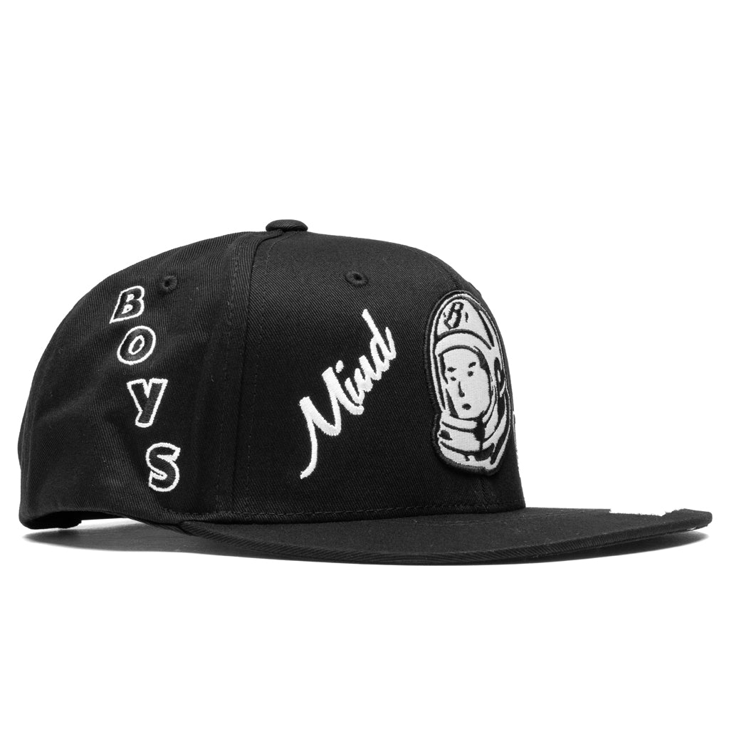 BB Captain Snapback Hat - Black
