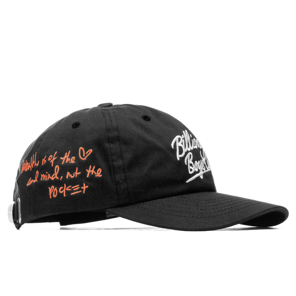 BB Club Script Hat - Black
