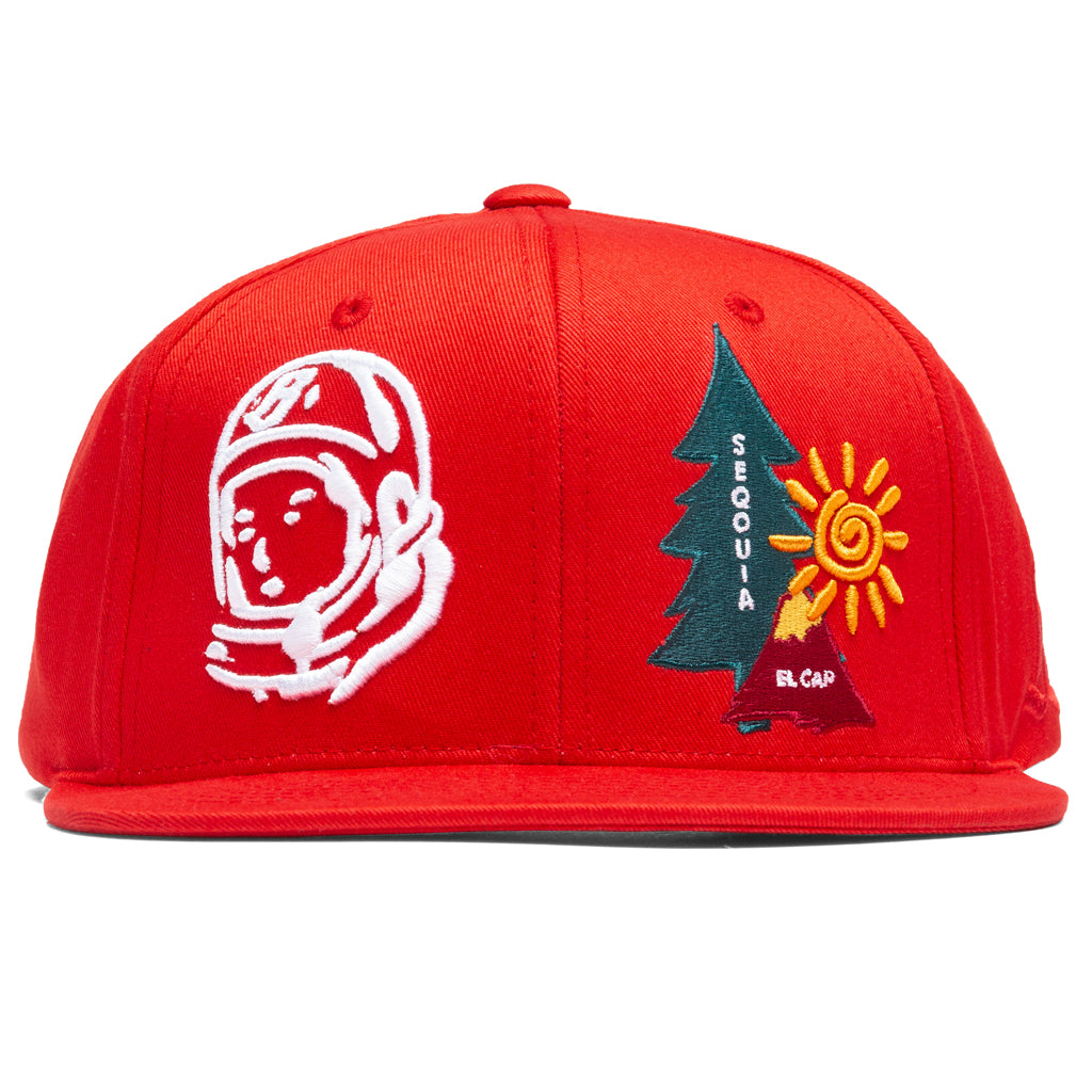 BB Horizon Panel Hat - High Risk Red