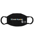 BB Letters Mask - Black