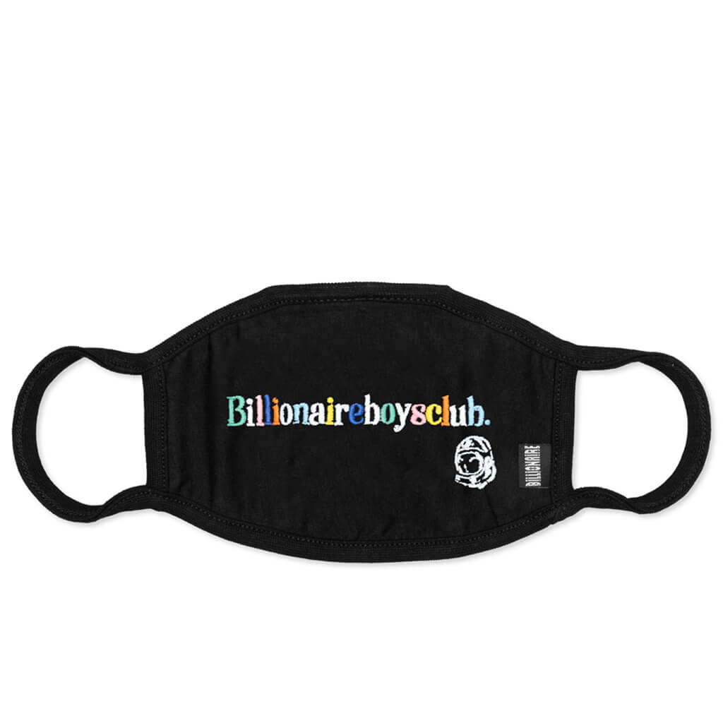 BB Letters Mask - Black