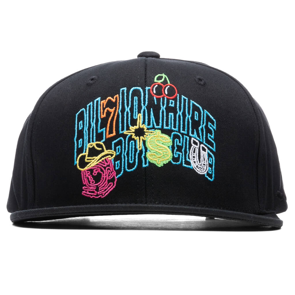 BB Sleven Snapback Hat - Black