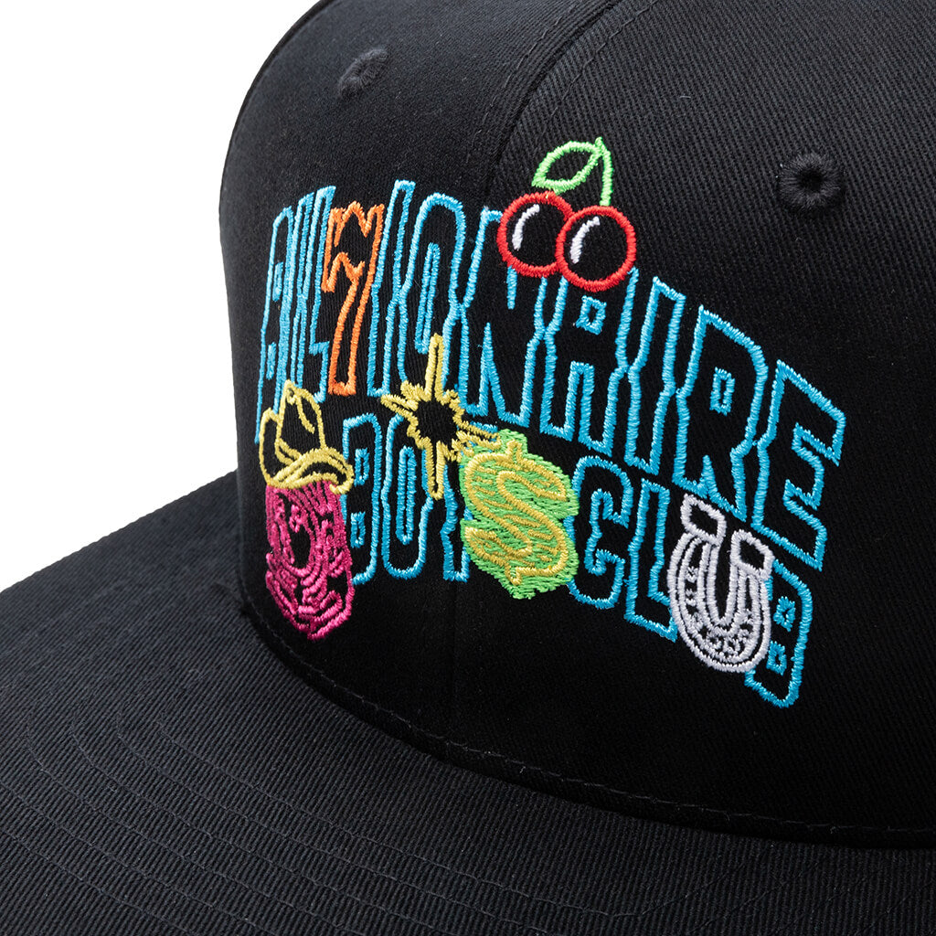 BB Sleven Snapback Hat - Black