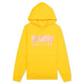 Kid's BB Straight Font Hoodie - Lemon Chrome