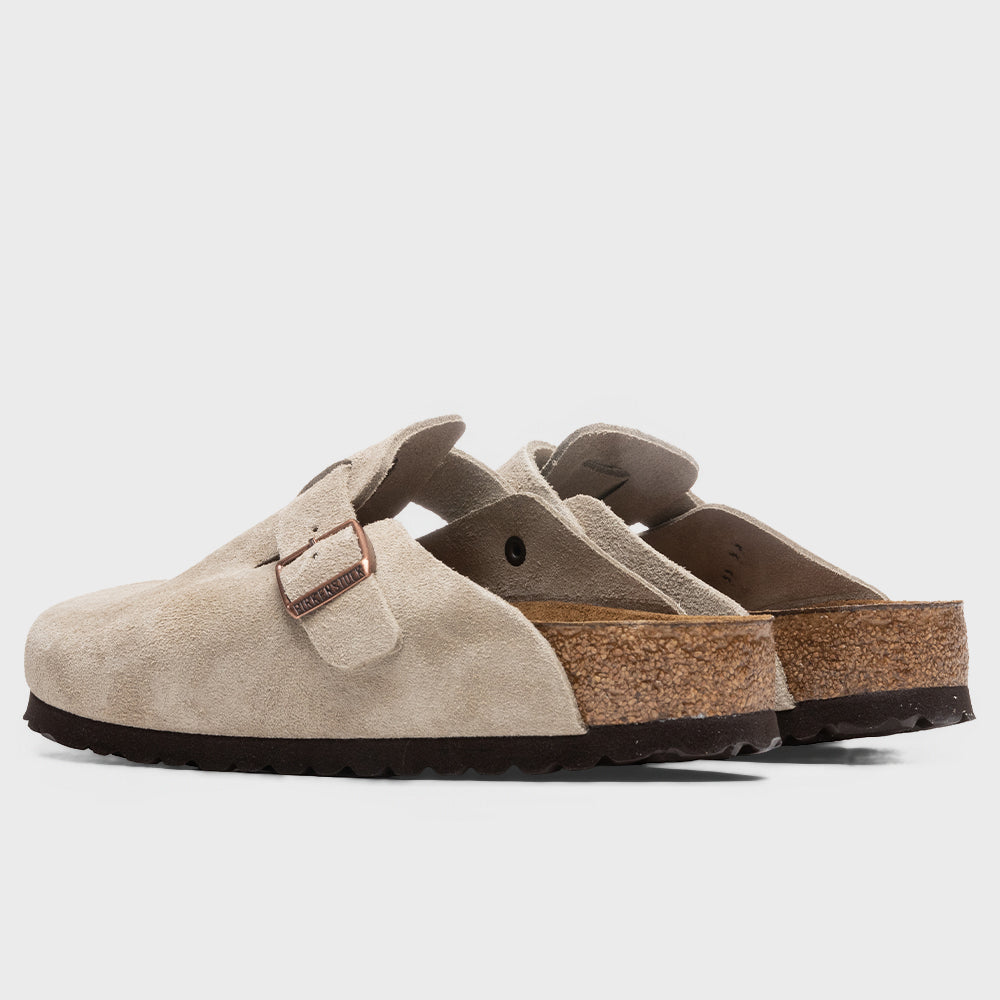 Wide Boston Soft Footbed - Taupe
