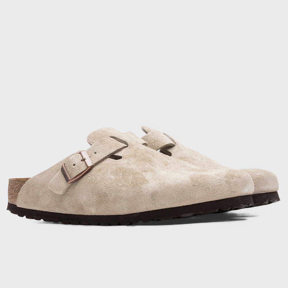 Wide Boston Soft Footbed - Taupe
