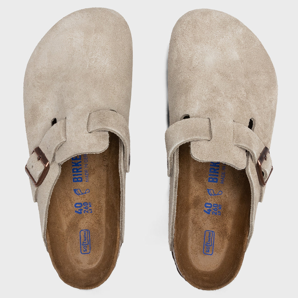 Wide Boston Soft Footbed - Taupe