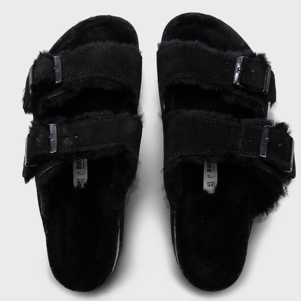 Wide Arizona Shearling - Black